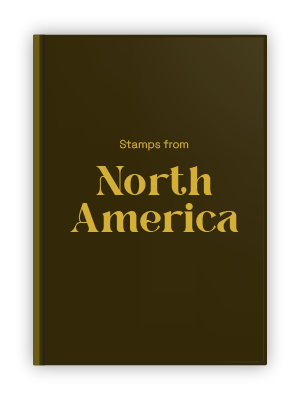North America Historical Postage Stamp Collection Album - The Stamps Collector