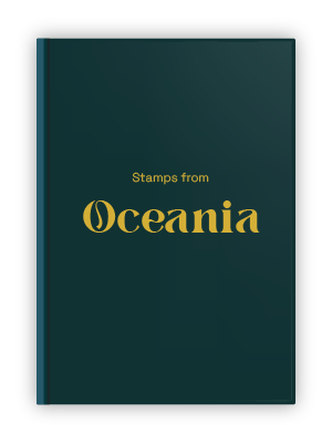 Oceania & Australia Historical Postage Stamp Collection Album - The Stamps Collector